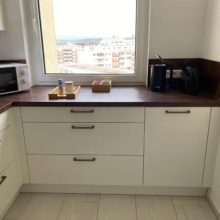 Lejlighed Suite4me - Moderne Ferienwohnung I Kueche I Balkon I Mainz-kostheim *