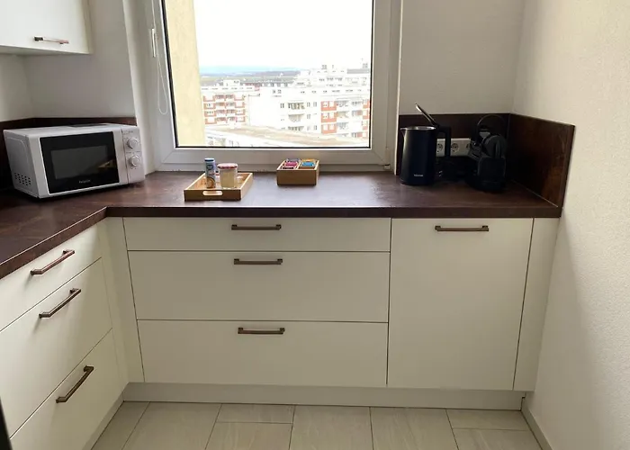 Apartment Suite4me - Moderne Ferienwohnung I Kueche I Balkon I Mainz-kostheim *
